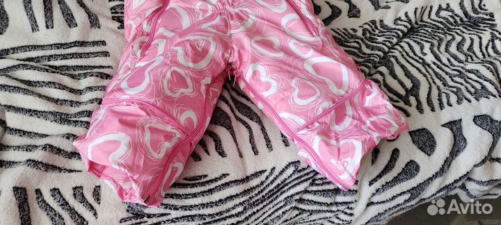 Зимний комбинезон для девочки 74 80