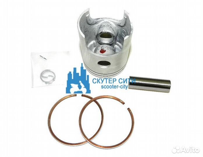 Поршень 4T (57,4мм) 157QMJ с кольцами 150cc (Арт.M