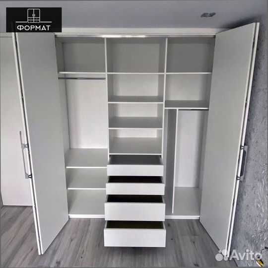 Шкаф, шкаф распашной на заказ. Рассрочка