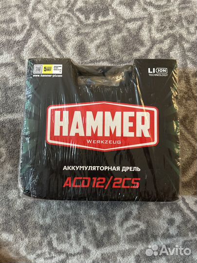 Дрель hammer acd12/2cs