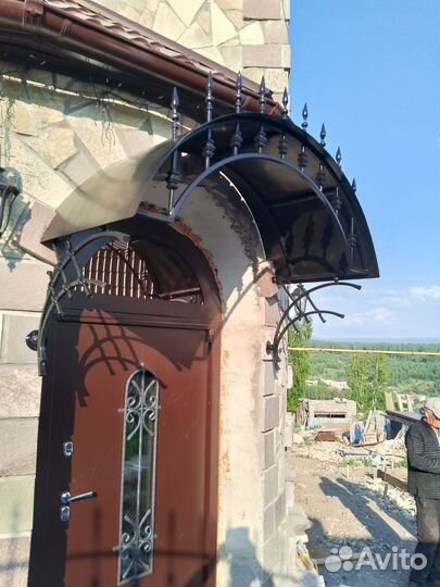 Перила и козырьки