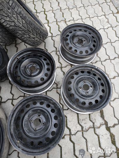 Диски штампованные 4*100 r16