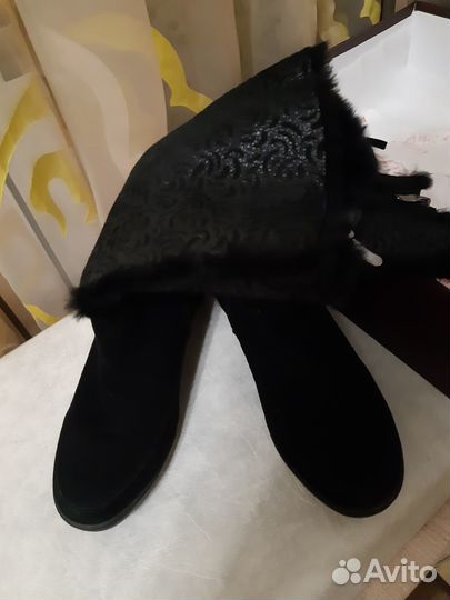 Итальянские сапоги на полную ногу