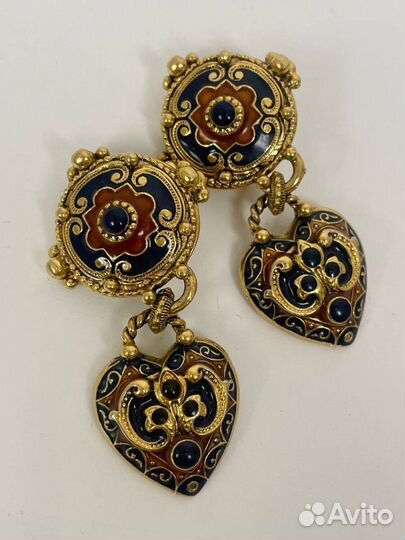 Винтажные клипсы