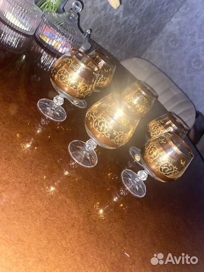 Рюмки хрусталь Чехия