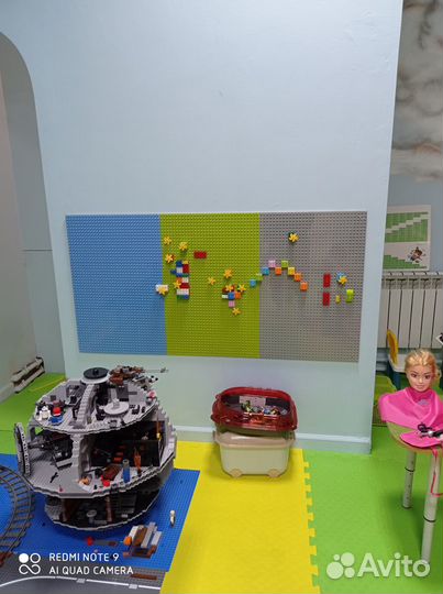 Можно всё по отдельности. Детская игровая: