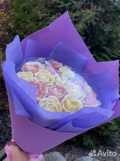 Цветы из бельгийского шоколада