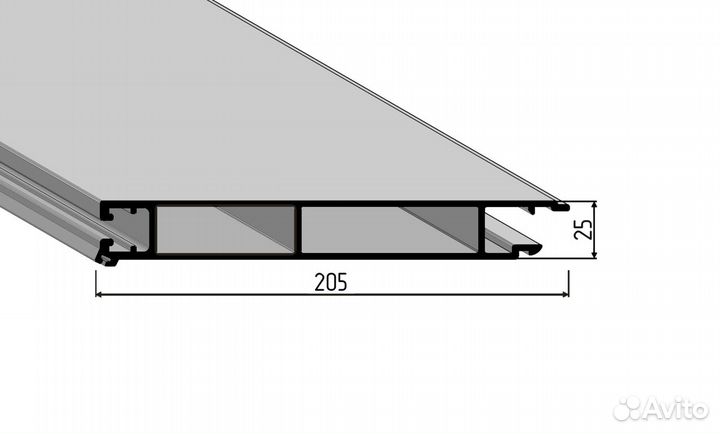 Борт для Газели