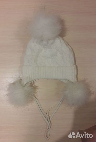 Шапка шарф демисезонные, зимние 3-6 лет двойняшкам