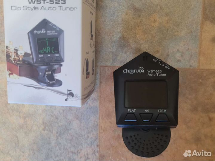 Cherub WST-523 тюнер цифровой для гитары скрипки
