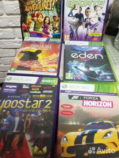 Игры на xbox 360 лицензия kinect
