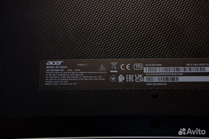 Ноутбук Acer Aspire 3 A315-24P