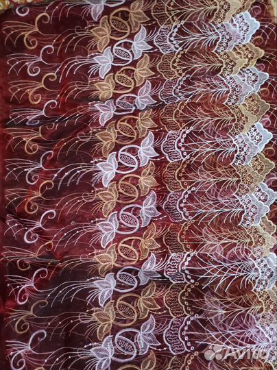 Тюль органза новая цена за 6 м