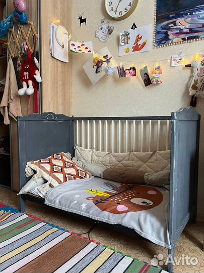 Кроватка IKEA хенсвик