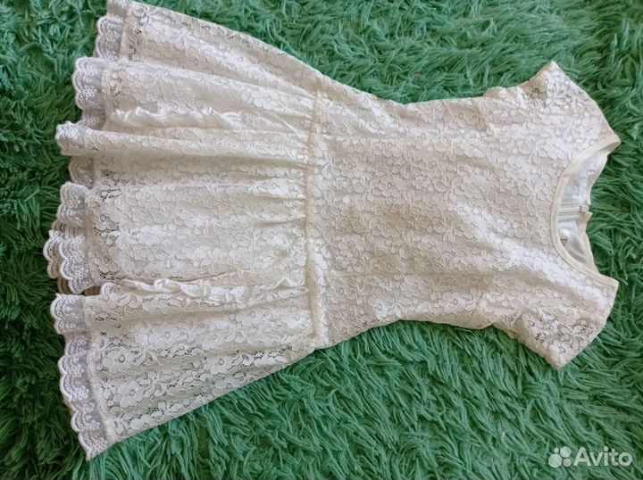 Нарядное платье для девочки 122