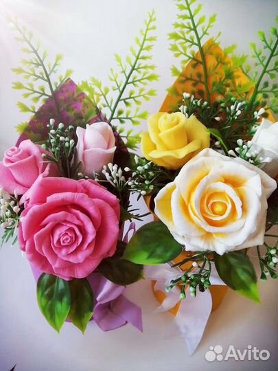 Букеты из мыла ручной работы учителю,воспитателю