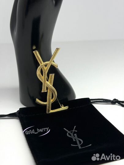Брошь yves saint laurent