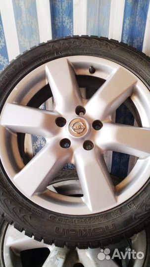 Зимняя резина с дисками r17 для nissan