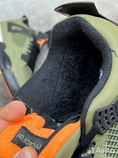 Nike air jordan 4 с мехом (41)