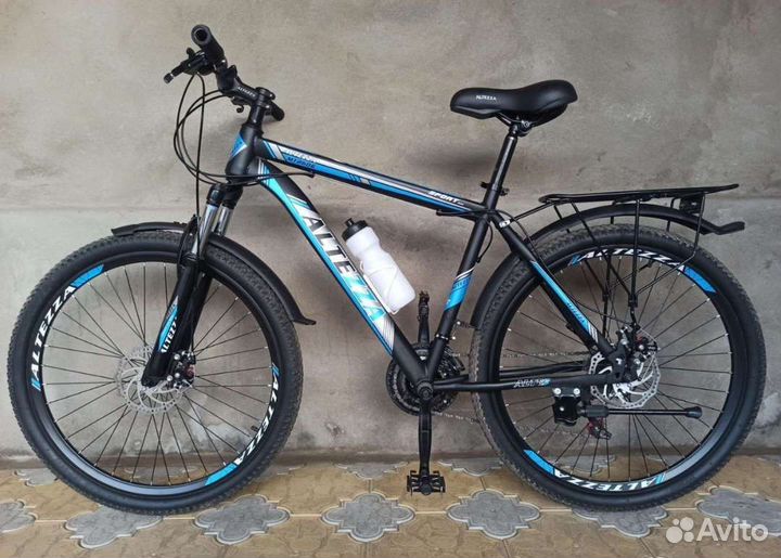 Горный велосипед с багажником
