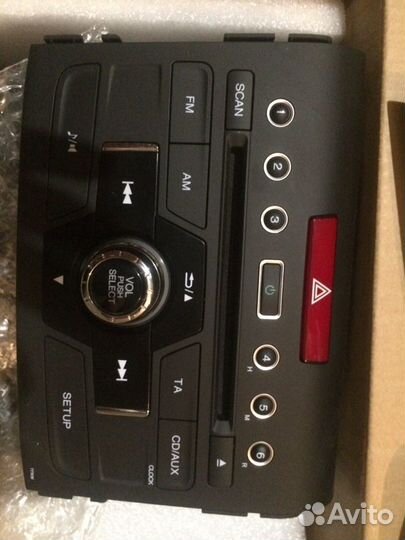 Штатная магнитола на Honda CR-V