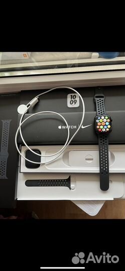 Часы apple watch 7 45 mm, Nike