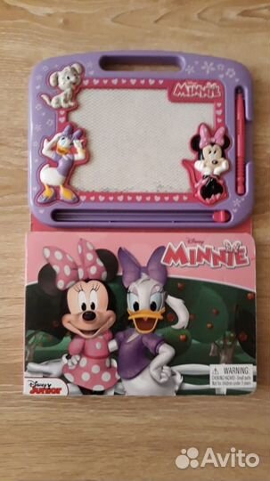 Книжка на английском с доской для рисования