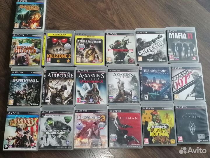 Диски на ps3