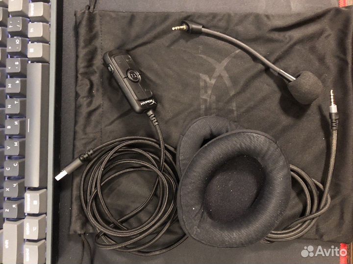 Проводная гарнитура HyperX Cloud Alpha S черный