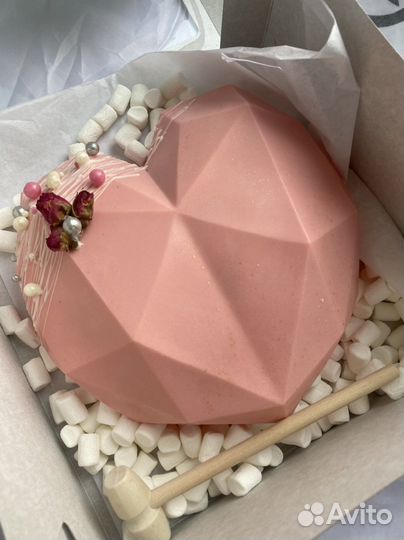 Шоколадное сердце 3d