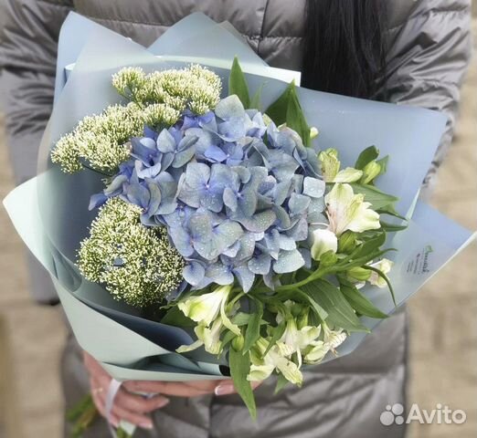 Гортензии цветы букеты доставка цветов