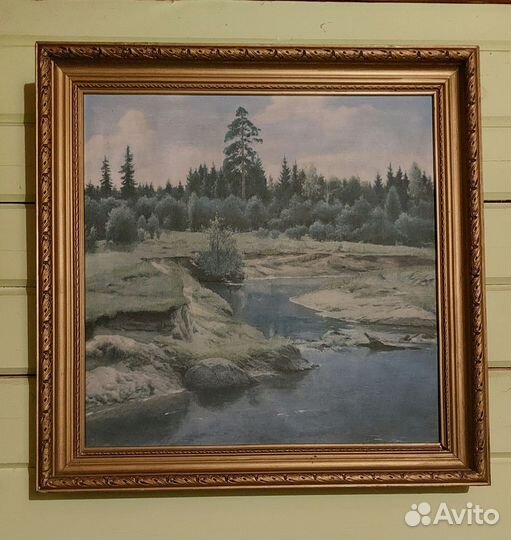 Художественная репродукция В.Серова Пейзаж