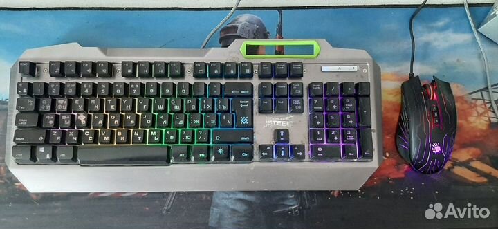 Механические игровые клавиатуры и мышки RGB