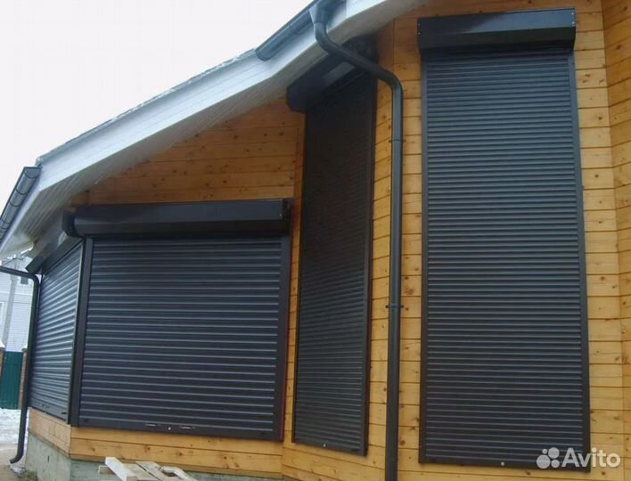 Рольставни для гаража элетропривод устойч