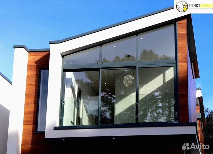 Алюминиевое остекление балкона, алюминиевые окна