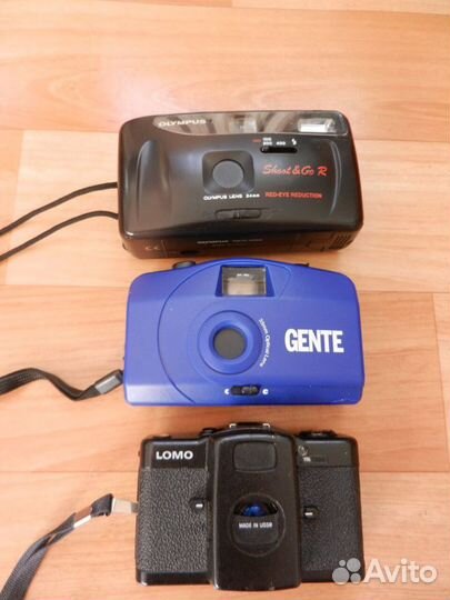 Фотоаппараты Lomo, Olympus, Gente пленочные