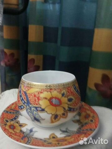 Чайная пара фарфор костяной Китай