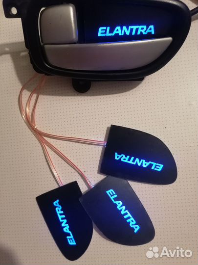 Подсветки ручек салона Hyundai элантру 4 поколение