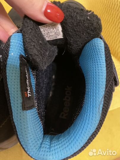 Ботинки зимние reebok 37