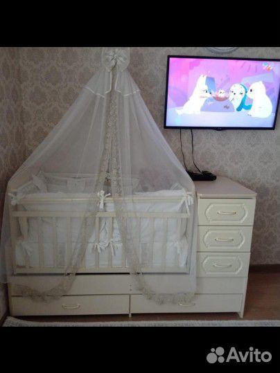 Кроватка качалка
