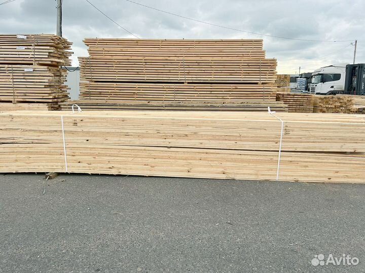 Брус обрезной 100х100х6000мм 1 сорт ГОСТ