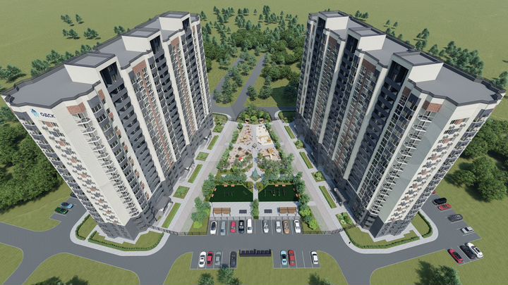 2-к. квартира, 71,1 м², 1/18 эт.