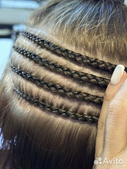 Наращивание волос, Голливудское наращивание, тресс