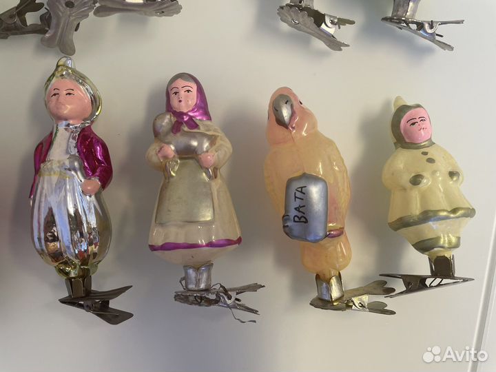 Елочные игрушки СССР