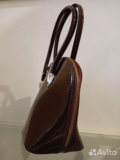 Сумка кожа лакированная
