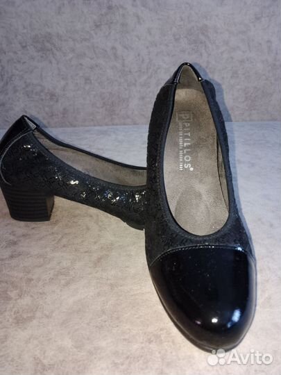 Балетки натуральная кожа 38