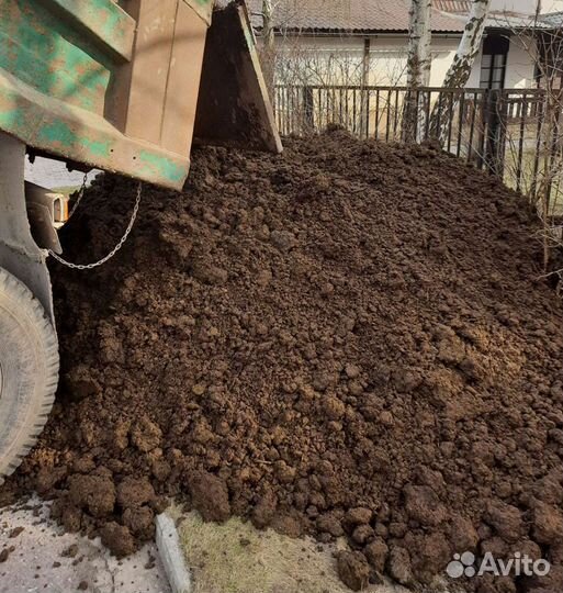 Доставка почвогрунта от 4 кубов, навоз, земля