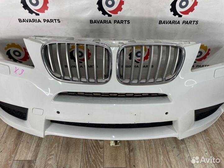 Бампер передний Bmw X3 F25 3.0 N55 2012