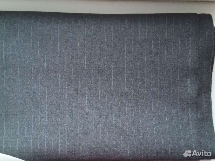 Ткань.Серая.Шерсть с лавсаном.О Оштрез.151*118