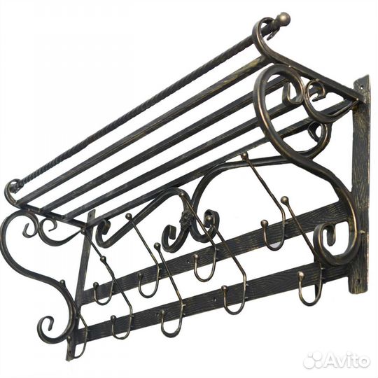 Вешалка кованая